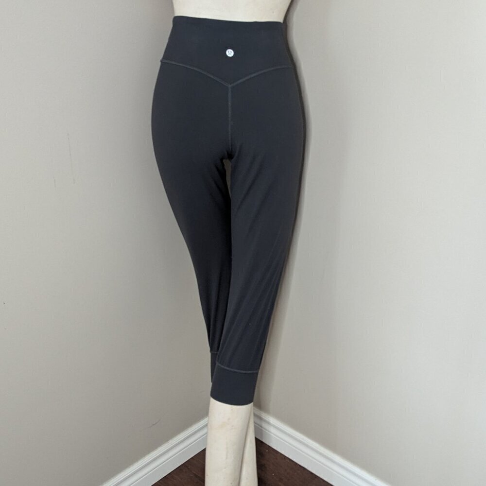Lululemon Align Jogger Crop 23" Graphite Grey 4 - Picture 3 of 7